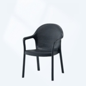 户外藤椅庭院阳台休闲椅室外露天藤编椅子奶茶店咖啡店休闲区单椅