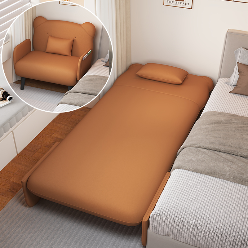 天坛家具单人沙发床折叠