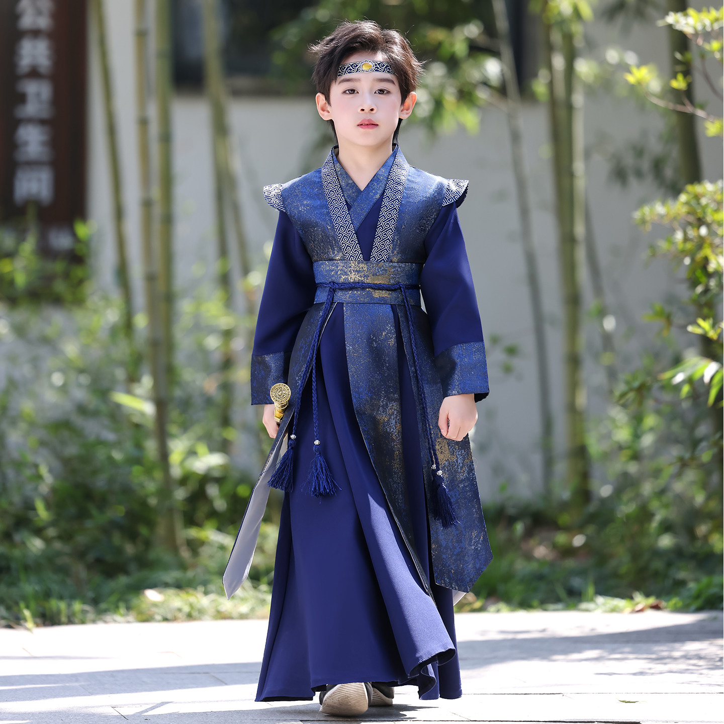 男童汉服幼儿园儿童古装中国风唐汉服