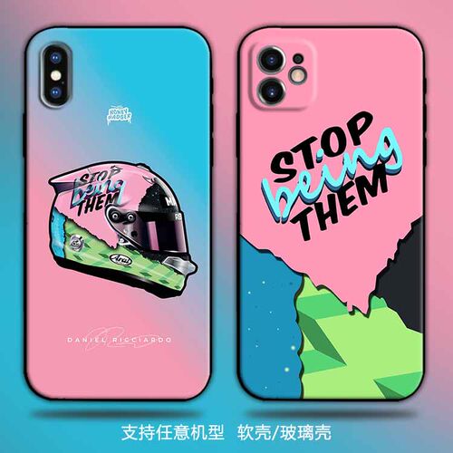 丹尼尔里卡多苹果vivo魅族手机壳