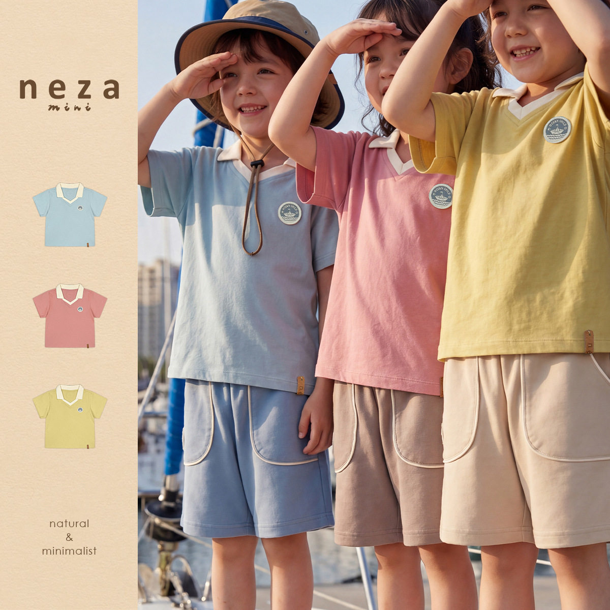 休闲短袖neza【小海员日记T恤