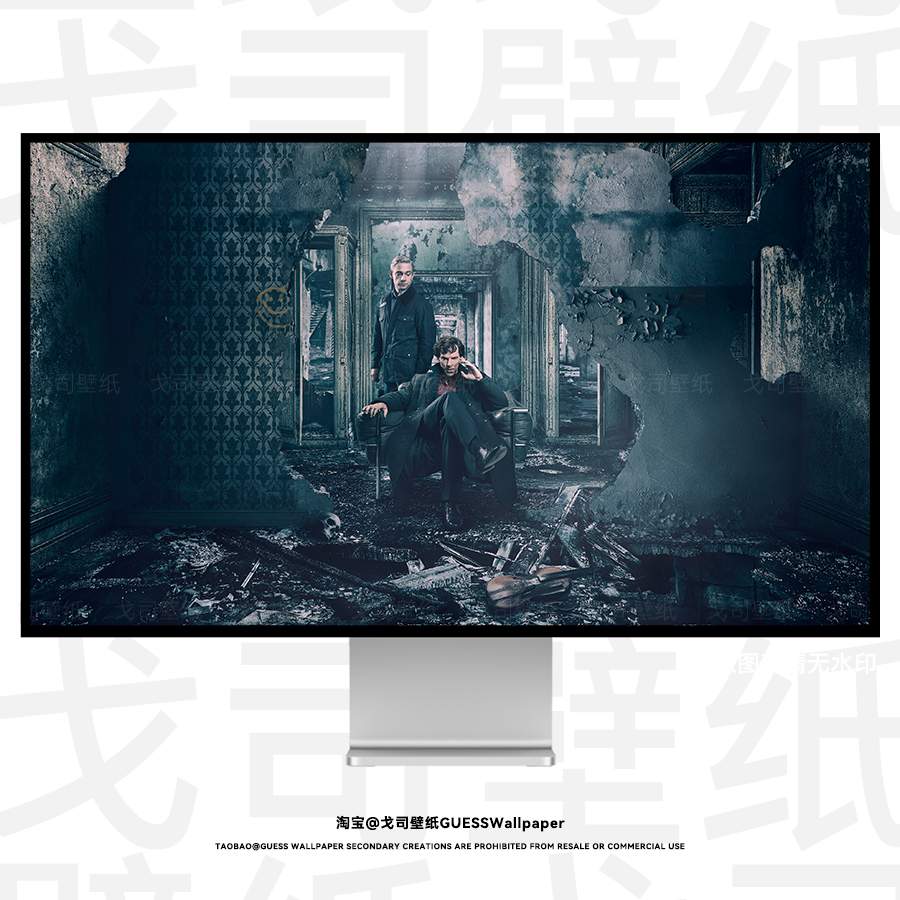 GUESSWP 5张英剧神探夏洛克卷福4K手机电脑平板超清壁纸M17