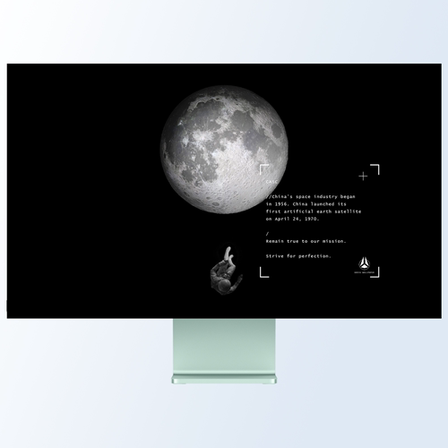 GUESSWP 4张太空宇航员地球月球壁纸iPhone手机Mac电脑ipad壁纸A9