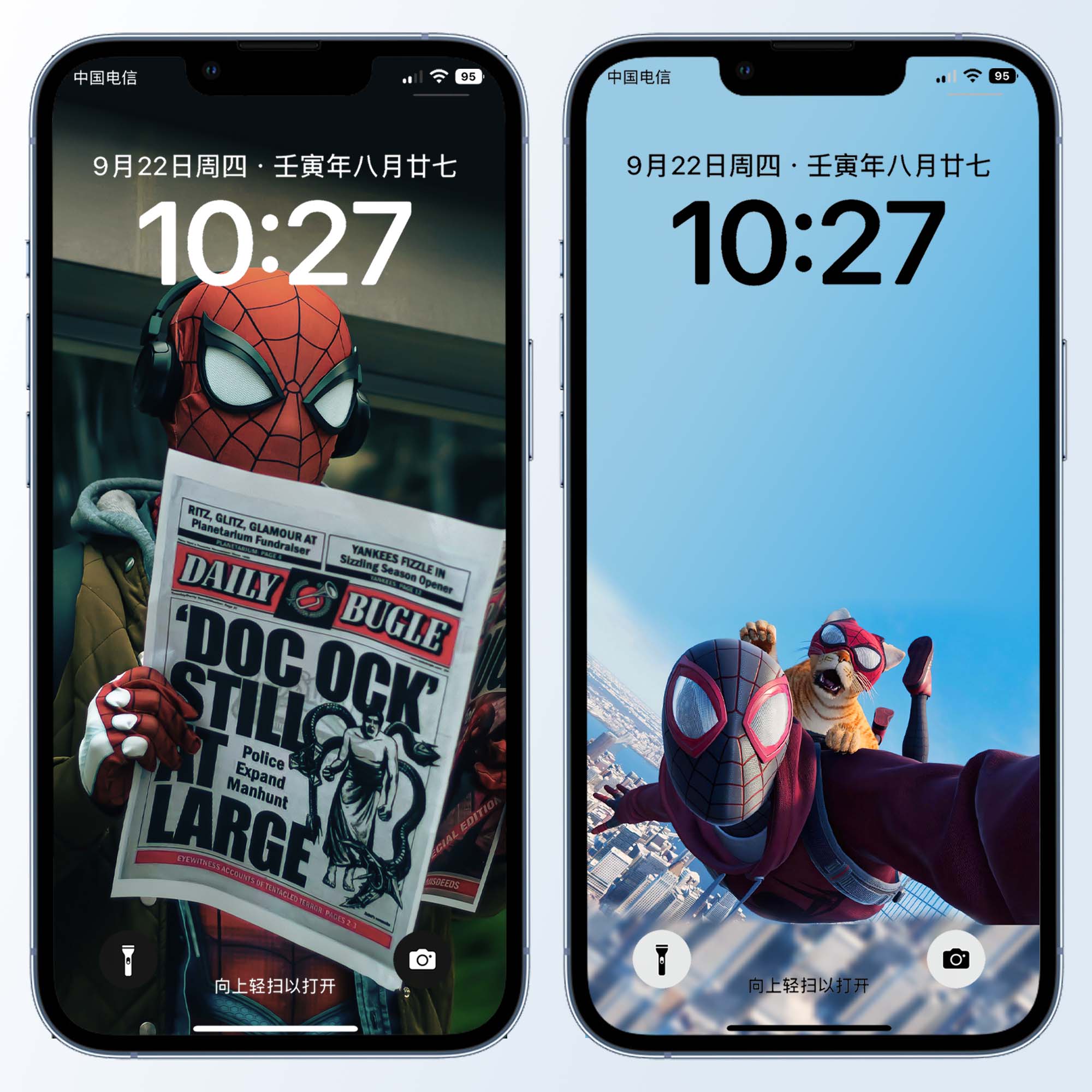 GUESSWP 2张超清蜘蛛侠SpiderMan华为小米手机壁纸iPhone壁纸S7