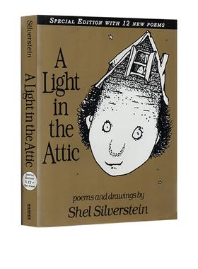 英文原版 A Light in the Attic 阁楼上的光 精装特别版附12首诗 谢尔希尔弗斯坦 Shel Silverstein 儿童诗词诗歌绘本