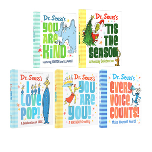 Every 英文原版 幽默圖畫故事繪本 Counts Dr. 精裝 Are Voice You 5冊 幼兒英語啟蒙學習 蘇斯博士 Seuss
