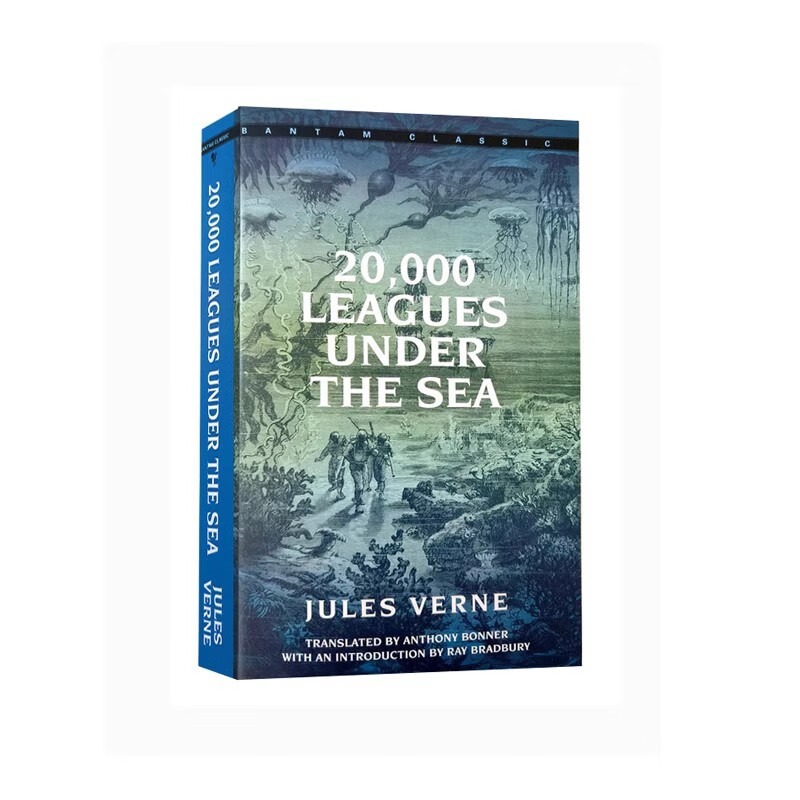 英文原版 20000 Leagues under the Sea海底两万里 凡尔纳三部曲之一 科幻冒险小说