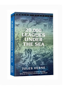 英文原版 20000 Leagues under the Sea海底两万里 凡尔纳三部曲之一 科幻冒险小说