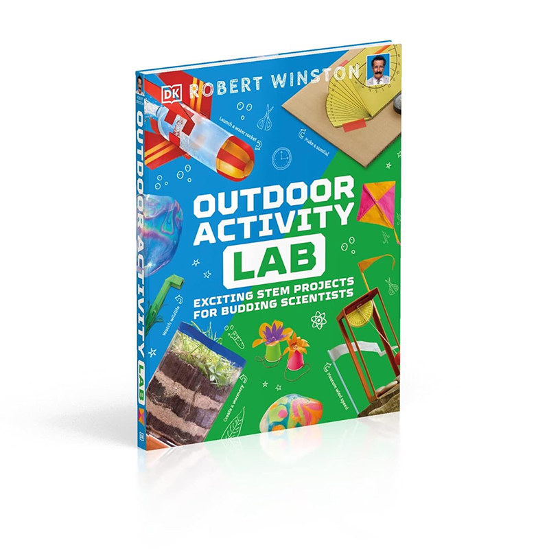 英文原版 DK STEM大课题系列 Outdoor Activity 精装 户外实验室 英文原版 DK科学实验 少儿科普 知识百科