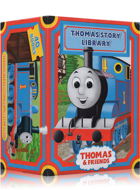 Thomas And Firends Story Library 小火车托马斯和他的朋友们 英文原版 40册超大礼盒装 卡通情绪绘本 3-6岁