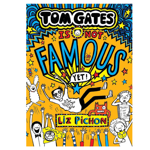 预售 英文原版 涂鸦小天才汤姆盖茨 Tom Gates#25 精装 Tom Gates Is Not Famous 桥梁章节书 6-12岁 Liz Pichon 小学生课外读物