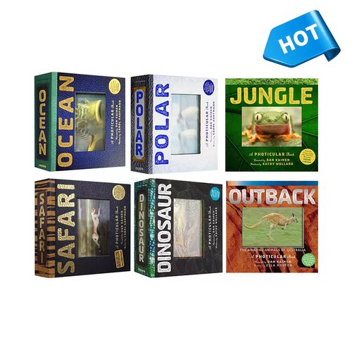 会动的3D图片书英文原版绘本