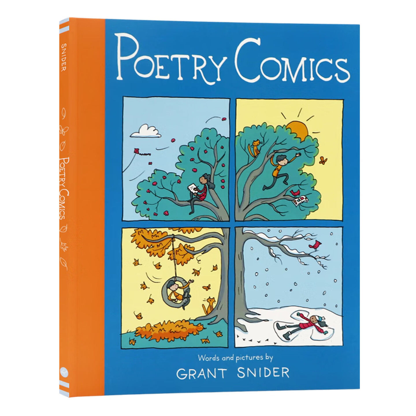 预售 英文原版 Poetry Comics 儿童诗歌漫画图画书 格兰特・斯奈德 Grant Snider