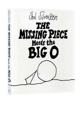 预售 英文原版 Missing Piece Meets the Big O 失落的一角遇见大圆满 精装诗歌诗词绘本 Shel Silverstein 谢尔希尔弗斯坦