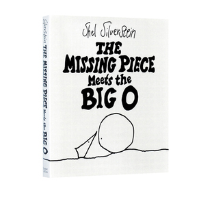 失落 the Big Meets 精装 一角遇见大圆满 英文原版 诗歌诗词绘本 Piece Missing Silverstein Shel 谢尔希尔弗斯坦