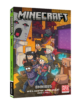 英文原版 Minecraft Omnibus Volume 1 我的世界 综合卷 1 Dark Horse Books Sfe R Monster 冒险故事儿童绘本书籍