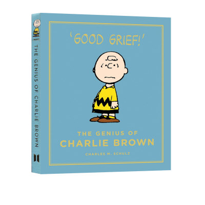 英文原版 The Genius of Charlie Brown 史努比漫画 Peanuts Guide to life系列 精装 儿童卡通动画故事书 查尔斯 舒尔茨