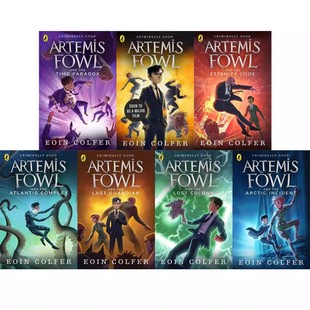 英文原版 阿特米斯系列 阿提米斯 2019年全新版 7册 Artemis Fowl 电影小说 英文阅读考试课外读物 Eoin Colfer