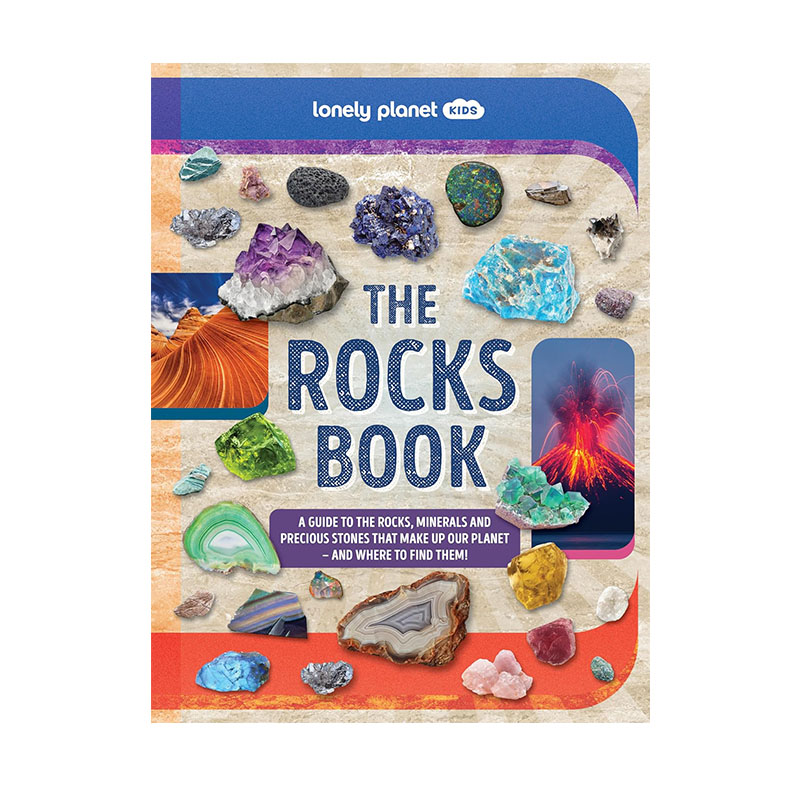 英文原版 Lonely Planet Kids The Rocks Book 孤独星球 石头之书 精装 儿童科普知识类读物