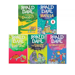神奇魔药 Medicine 5册合售 蠢特夫妇 Twits BFG好心眼巨人 罗尔德达尔小说 The Marvellous Roald 乔治 Dahl