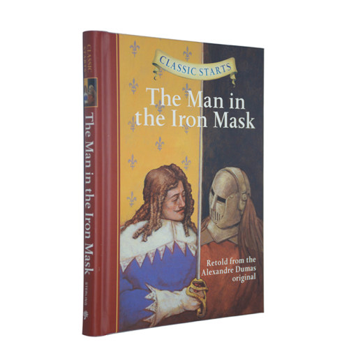 Classic Starts系列 The Man in the Iron Mask 铁面王子 铁面人 英文原版儿童小说 世界经典名著 精装版