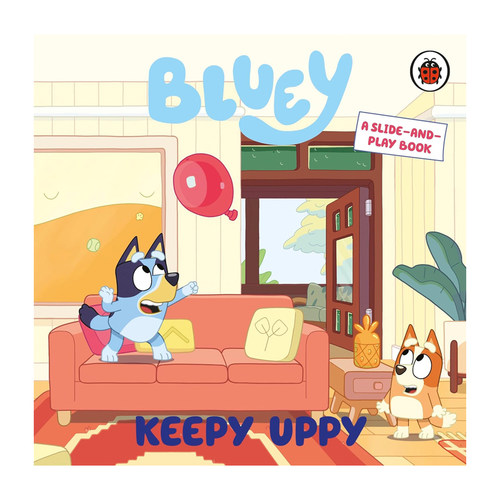预售 Bluey: Keepy Uppy 布鲁伊小蓝狗 推拉滑动游戏书 儿童启蒙故事绘本 英文原版
