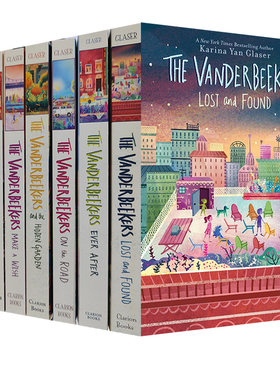 英文原版 The Vanderbeekers 范家故事 7册 Ever After/Make a Wish/Lost and Found 成长幽默搞笑小说 青少年英语课外章节书