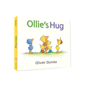 Ollie 小鹅戈西和朋友系列 英文原版 Hug 拥抱 纸板书 儿童启蒙情商培养故事绘本