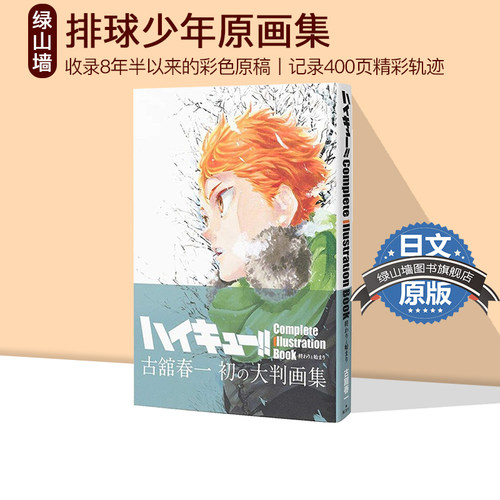 排球少年原画集日文原版