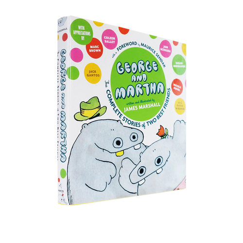 英文原版 George and Martha The Complete Stories乔治和玛莎7个故事精装合辑 汪培珽第5五阶段 友情情商培养 儿童幽默图画故事书