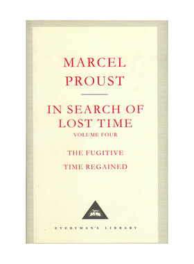 追忆似水年华 第四卷 In Search Of Lost Time Volume 4 精装 英文原版 经典文学小说 Marcel Proust 马塞尔普鲁斯特