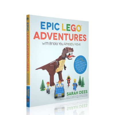 英文原版 Epic Lego Adventures with Bricks You Already Have 乐高史诗冒险