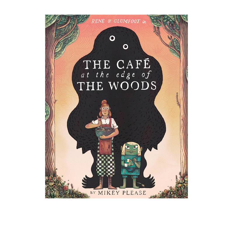 森林边缘的咖啡馆 The Cafe at the Edge of the Woods 英文原版 精装 儿童艺术绘本 2025水石童书奖