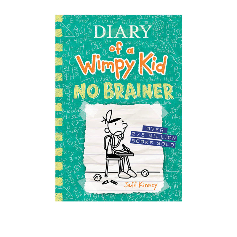 预售 小屁孩日记#18 Diary of a Wimpy Kid Book 精装 英文原版儿童幽默小说读物 小学生成长阅读 Jeff Kinney 章节桥梁书怎么看?