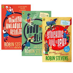 预售 英文原版 不淑女行为部 3册 The Ministry of Unladylike Activity 8-13岁悬疑小说 水石童书奖