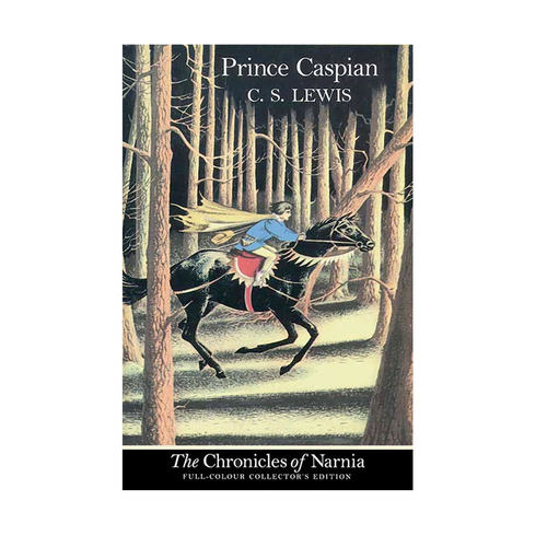 纳尼亚传奇 第4部 经典封面平装 凯斯宾王子 Pauline Baynes插图 The Chronicles of Narnia 4 英文原版 C S Lewis