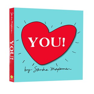 小宝贝超级爱系列 Magsamen You 纸板书 爱 英文原版 来自家庭 Sandra