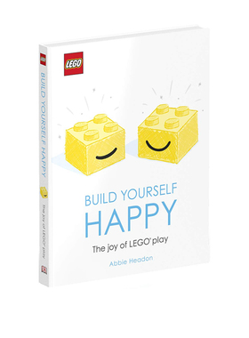英文原版 乐高 DK LEGO Build Yourself Happy The Joy of LEGO play 建造你的快乐 Abbie Headon