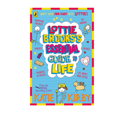 预售 洛蒂布鲁克斯 生活指南 Lottie Brooks’s Essential Guide to Life 友谊与成长 英文原版 青少年课外读物 Katie Kirby