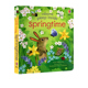 尤斯伯恩幼儿科普绘本 Peep 英文原版 预售 纸板书 Usborne springtime 儿童启蒙纸板机关翻翻书 Inside 偷偷看里面系列