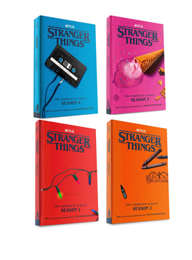 预售 怪奇物语 网飞美剧剧本书 1-4季 Stranger Things: The Complete Scripts 可搭怪奇物语设定集