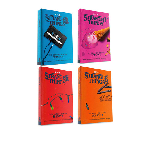 怪奇物语 网飞美剧剧本书 1-4季 Stranger Things: The Complete Scripts 可搭怪奇物语设定集