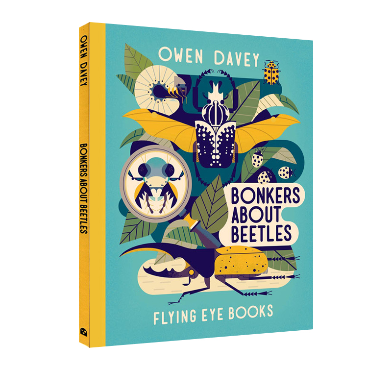 英文原版 动物科普绘本 甲虫 Bonkers About Beetles (About Animals) 精装 科普绘本知识百科图画书