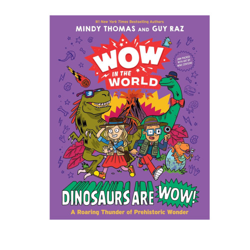 英文原版 Wow in the World: Dinosaurs Are Wow!  哇奇妙世界 奇妙恐龙 儿童科学科普读物