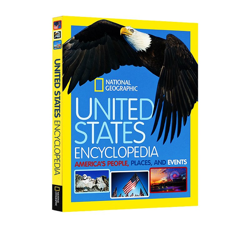 英文原版 national geographic united states encyclopedia 精装收藏