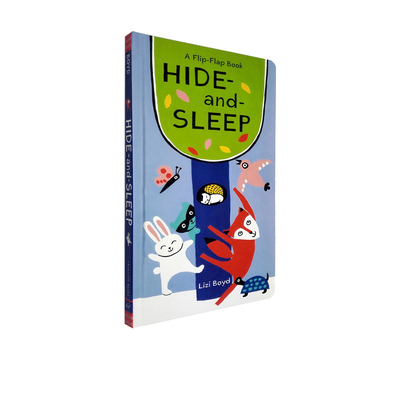 英文原版 Hide-and-Sleep A Flip-Flap Book 纸板翻翻书 亲子启蒙共读 儿童图画故事书 Lizi Boyd