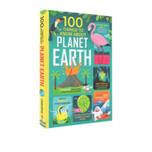 Usborne大发现系列 精装 About Know Earth Things 英文原版 尤斯伯恩青少年科普百科知识 Planet 100 100件事 关于地球