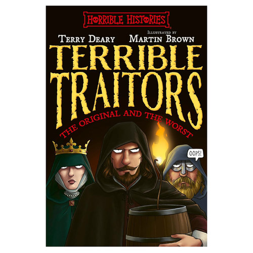 预售 英文原版 可怕的历史 Horrible Histories: Terrible Traitors 糟糕的背叛者们 儿童桥梁章节读物 插图历史故事书
