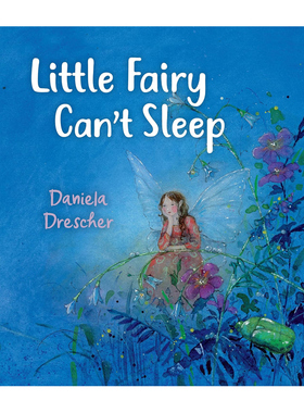 预售 在小仙女睡觉之地 Little Fairy Can't Sleep 精装 爱尔兰风格绘本 Daniela Drescher 英文原版 欧洲精灵传奇