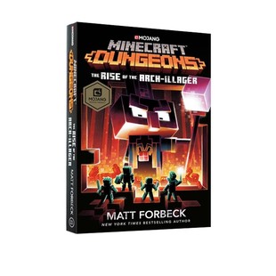 英文原版小说 我的世界之地下城 Minecraft Dungeons Rise 青少年课外阅读 儿童冒险故事游戏书 纽约时报畅销书籍